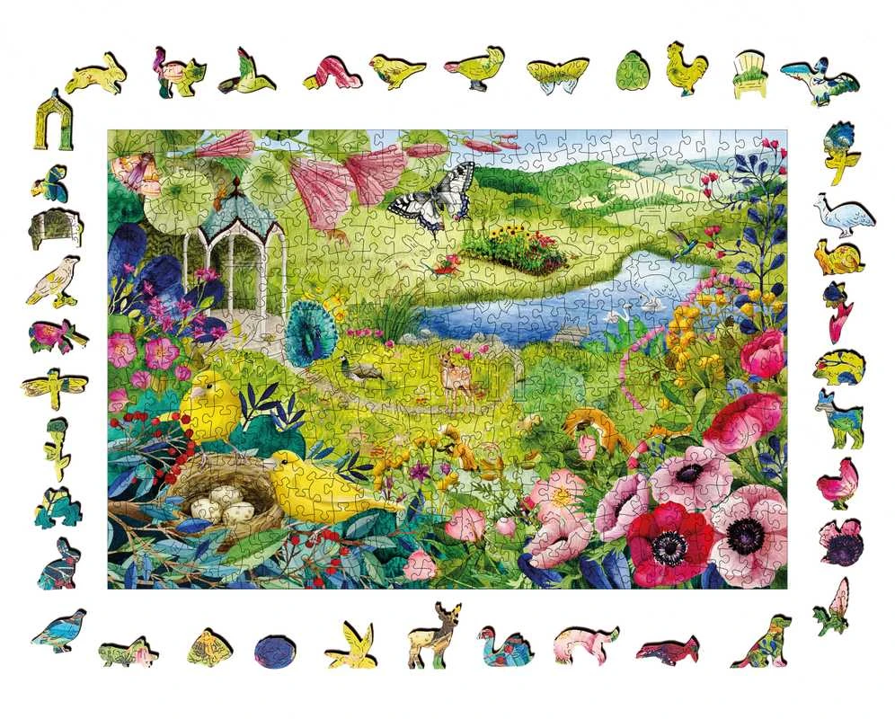 Ravensburger Medinė dėlionė 500 vnt. - Gamta