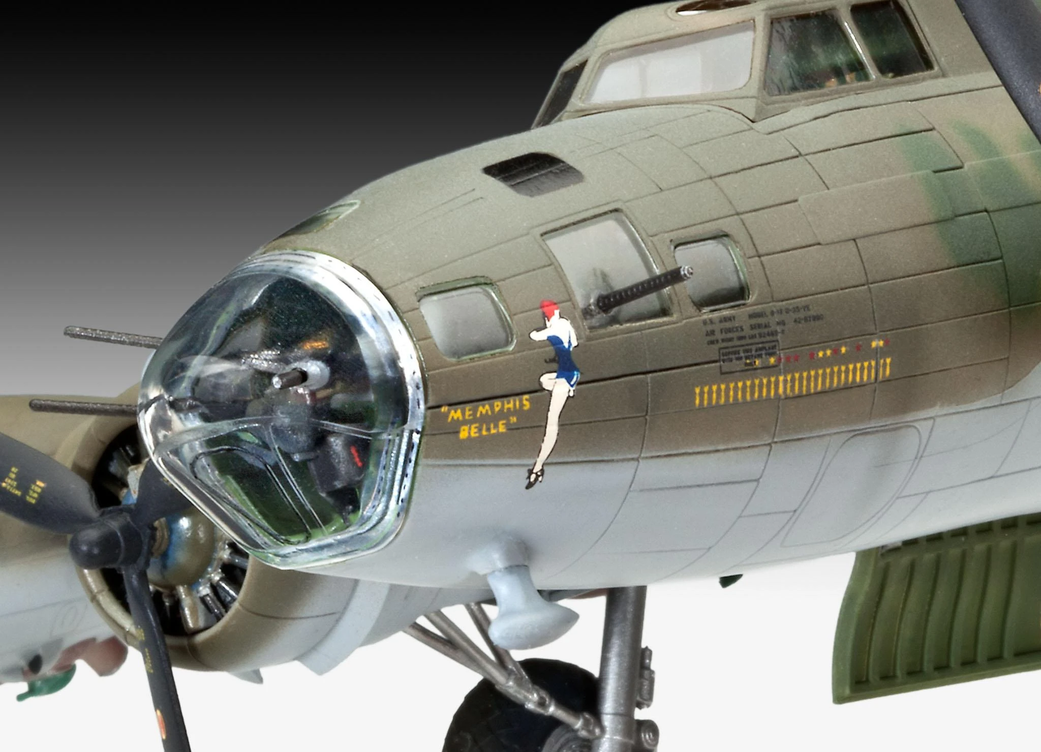 Revell – B-17F „Memphis Belle“, 1/72, 04279