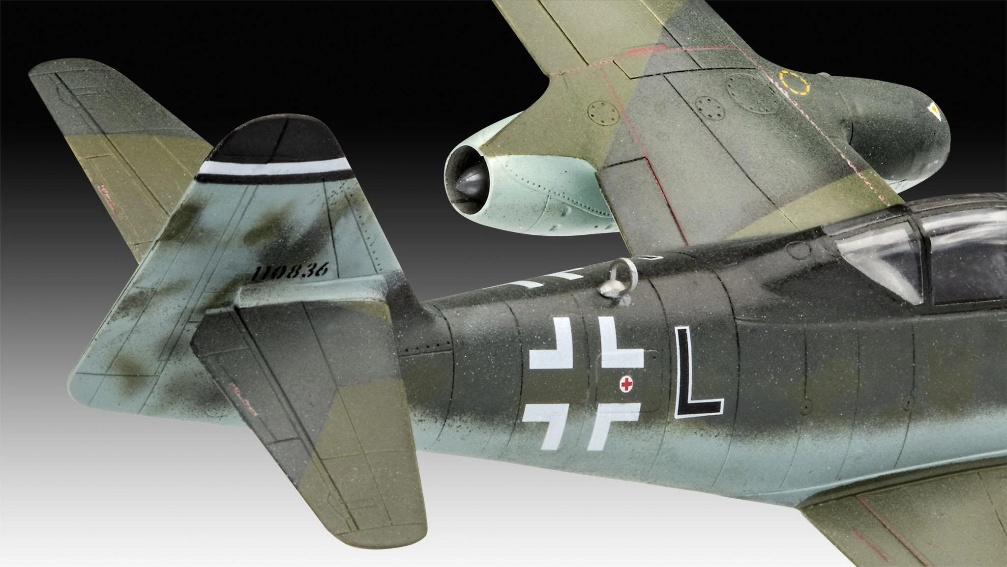 Revell Combat Set Messerschmitt Me262 - PLASTIKINIS modeliavimo rinkinys
