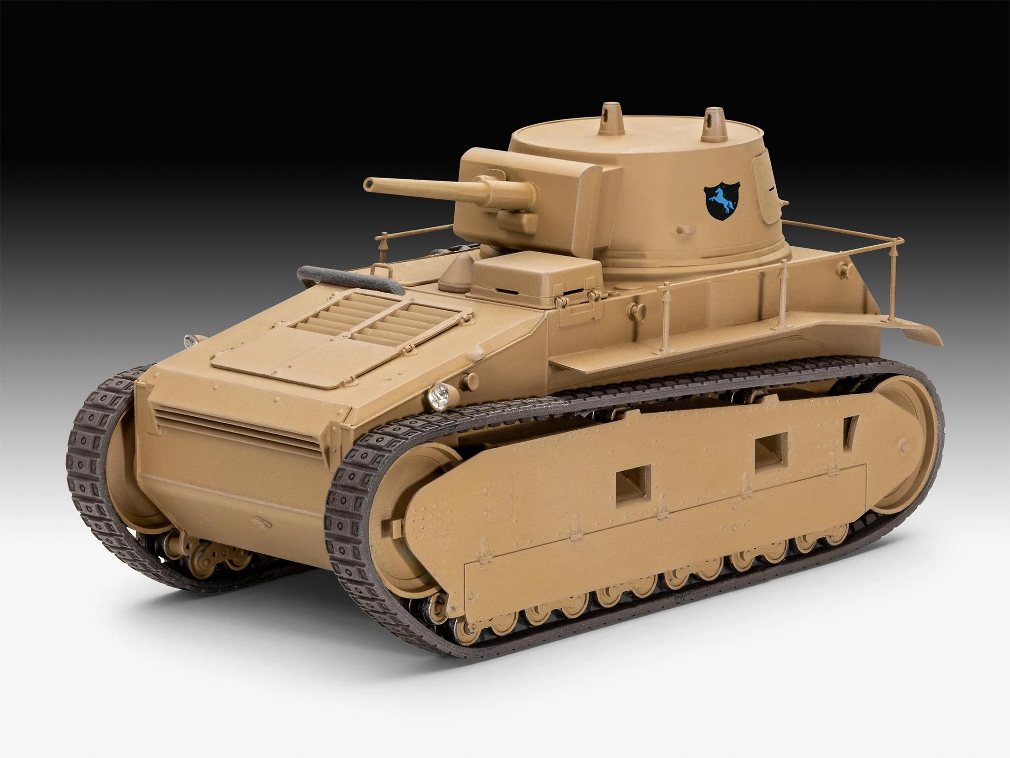 Revell plastikinis modelis Leichttraktor Rheinmetall 1930 "Tankų pasaulis" 1:35