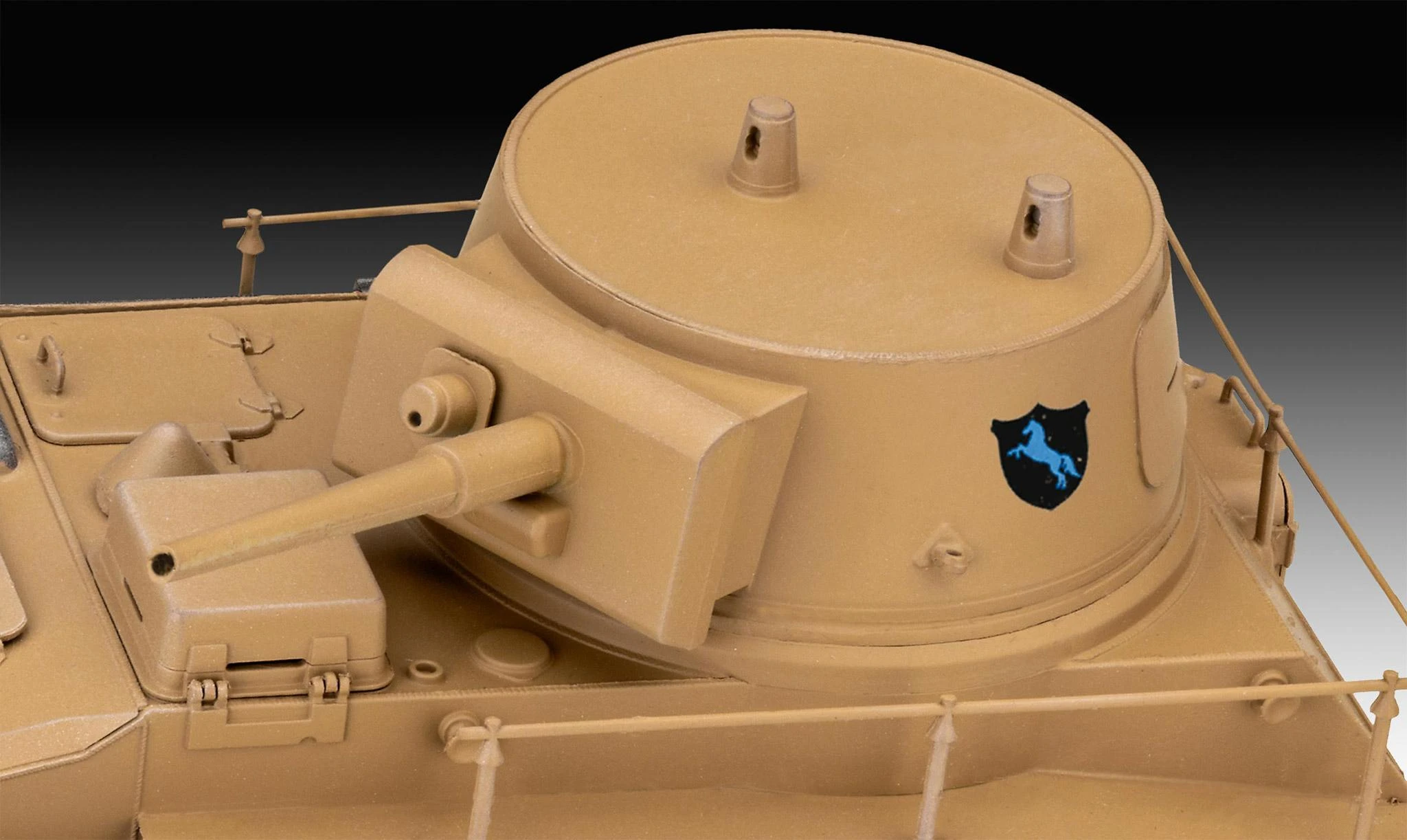 Revell plastikinis modelis Leichttraktor Rheinmetall 1930 "Tankų pasaulis" 1:35