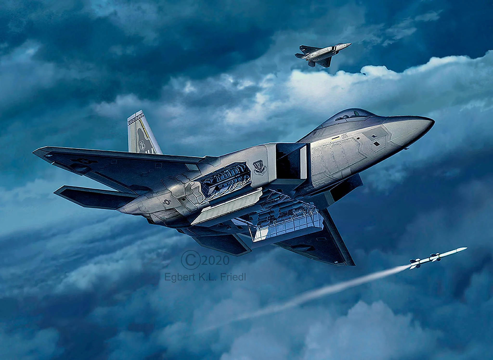 Revell - F-22A, 1/72, 03858