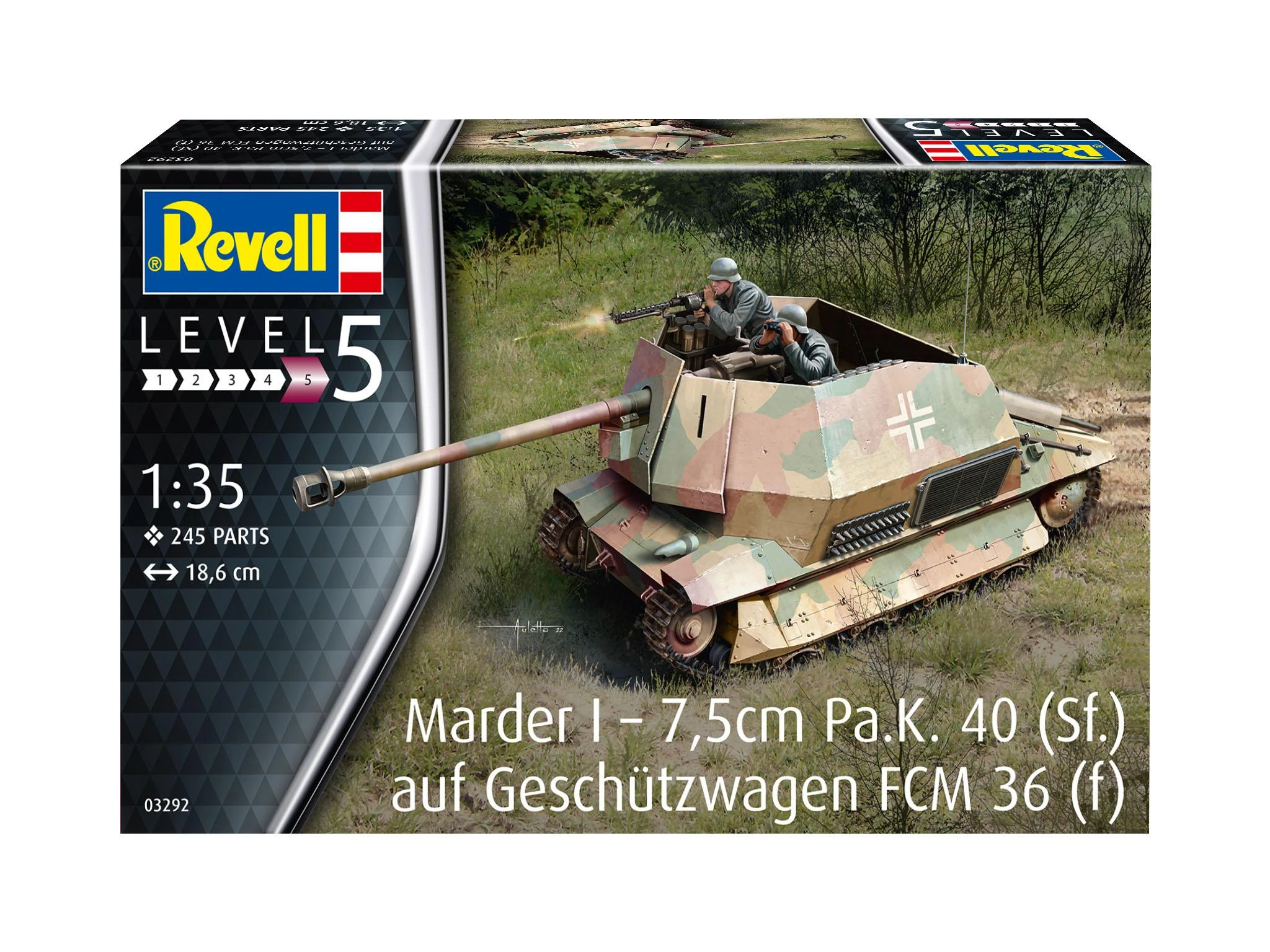 Revell Marder I (FCM 36) 1/35 plastikinis modelio rinkinys 03292