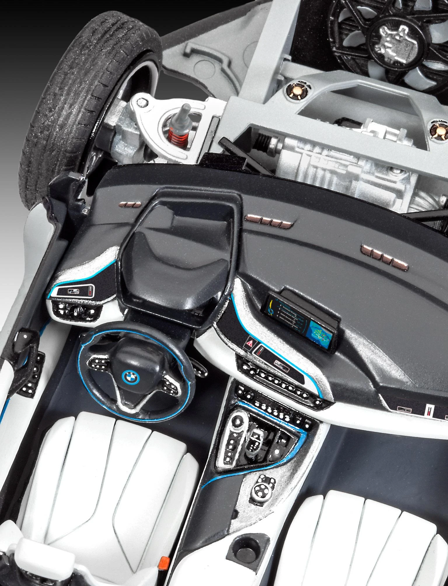 Revell BMW i8 plastikinis surinkimo dovanų rinkinys 1/24