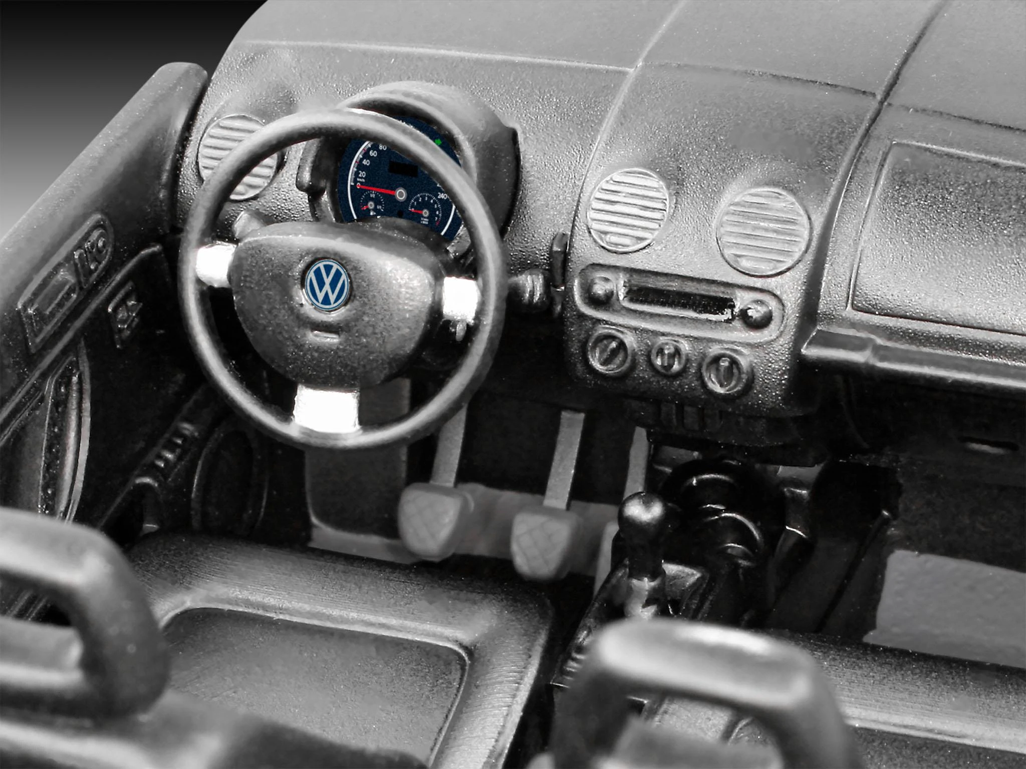 Revell Model Set VW New Beetle - PLASTIKINIS modeliavimo rinkinys