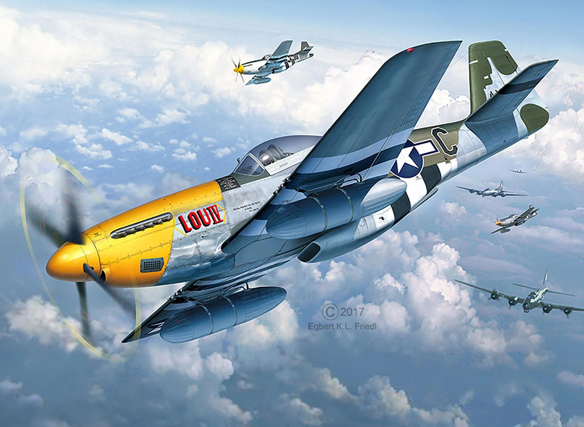 Revell – P-51D Mustang, 1/32, 03944