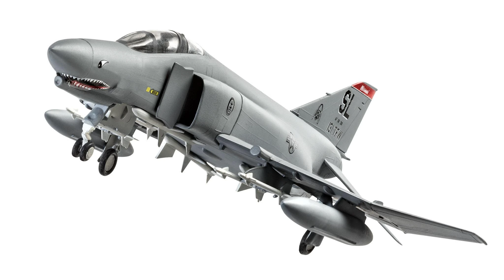 Revell McDonnell F-4E Phantom II 1/72 easy-click lėktuvo rinkinys