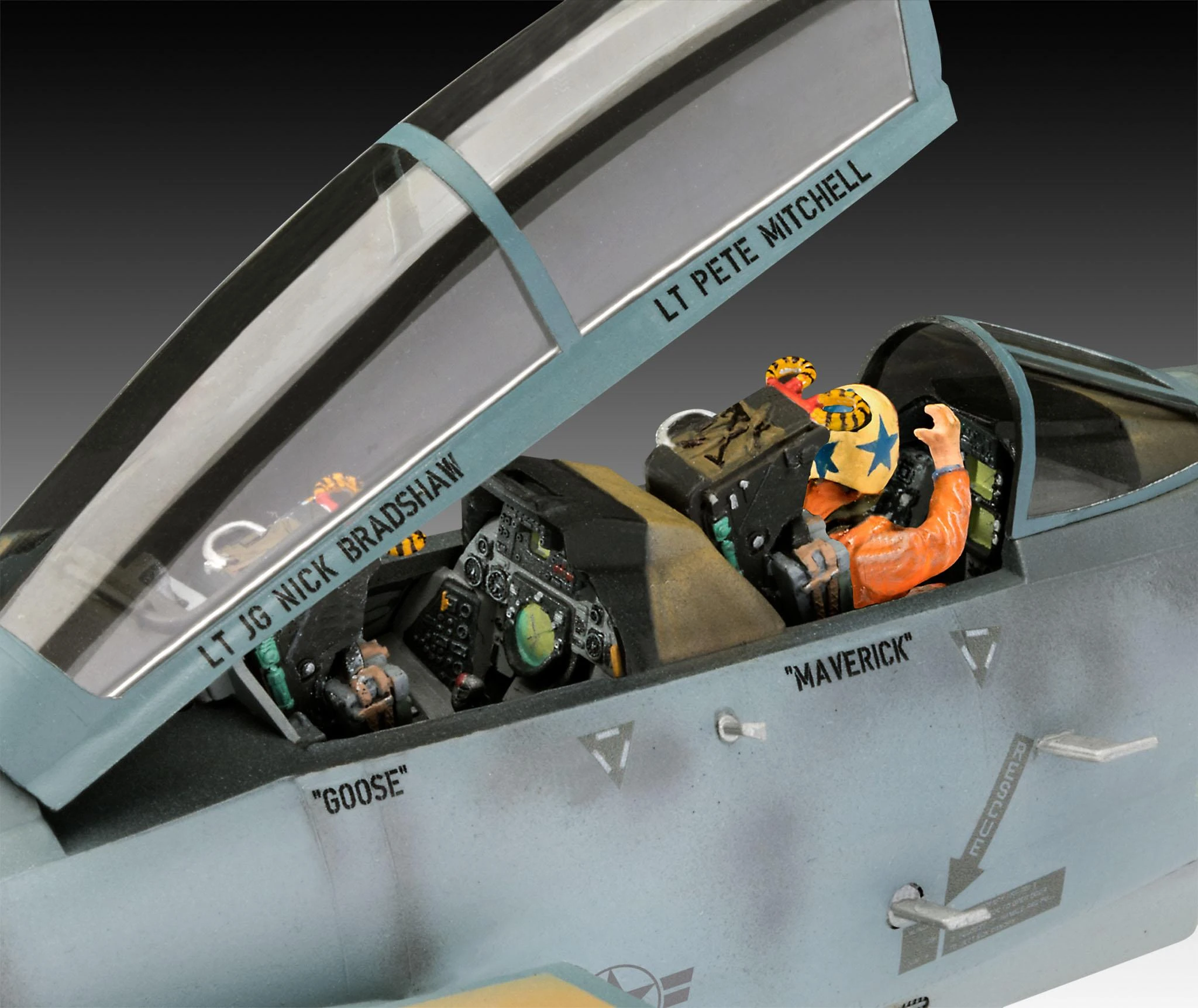 Revell Top Gun F-14A Tomcat lėktuvo modelis 1/48