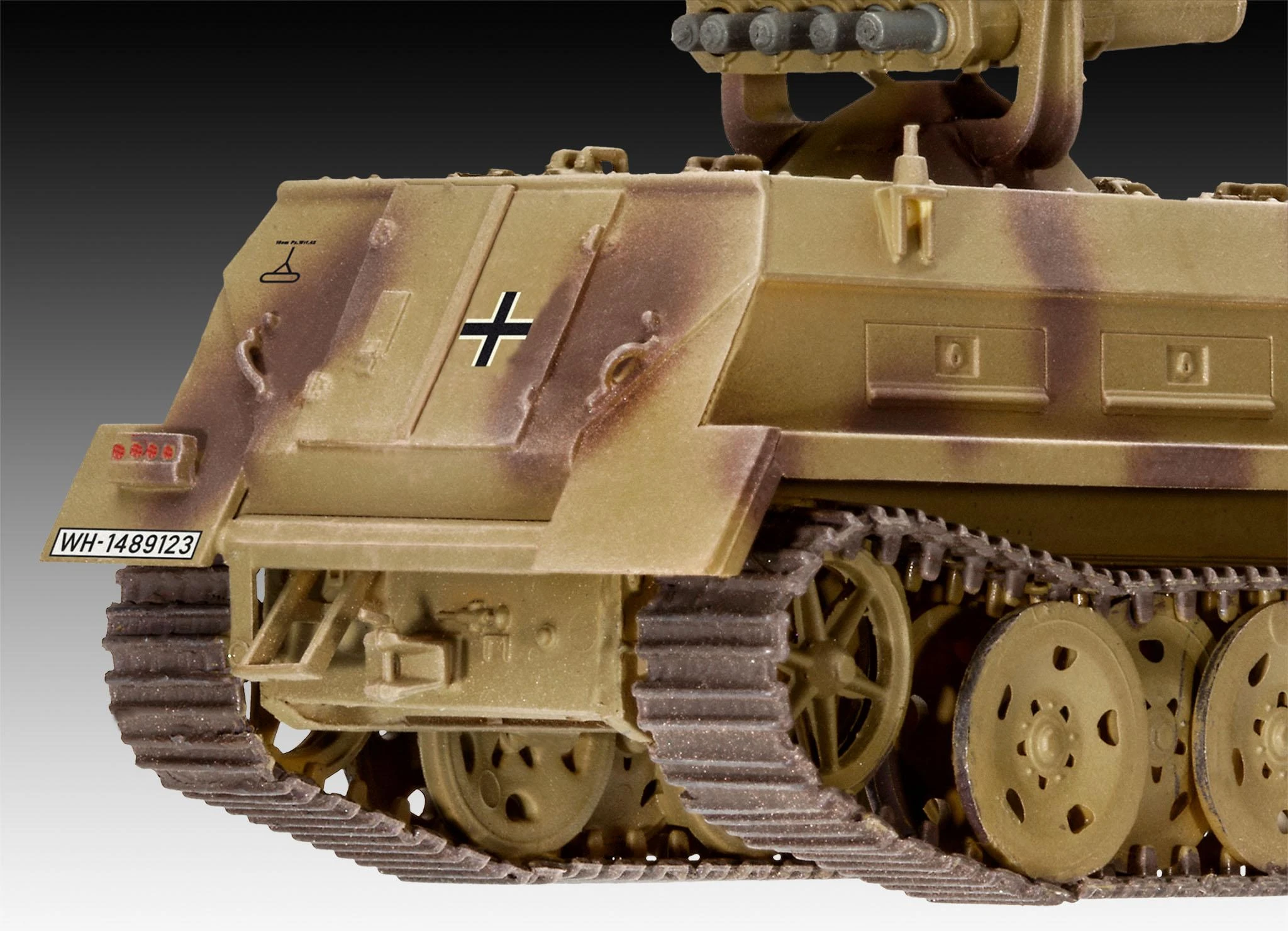 Cobi Revell plastikinis modelis 15 cm Panzerwerfer 42 on sWS 1:72