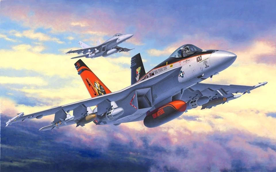 Revell - F/A-18E Super Hornet, 1/144, 03997