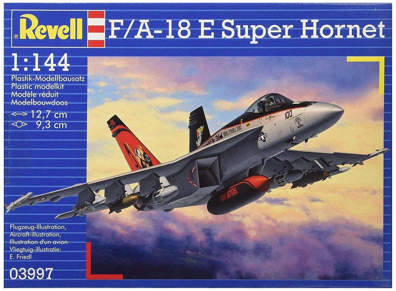 Revell - F/A-18E Super Hornet, 1/144, 03997