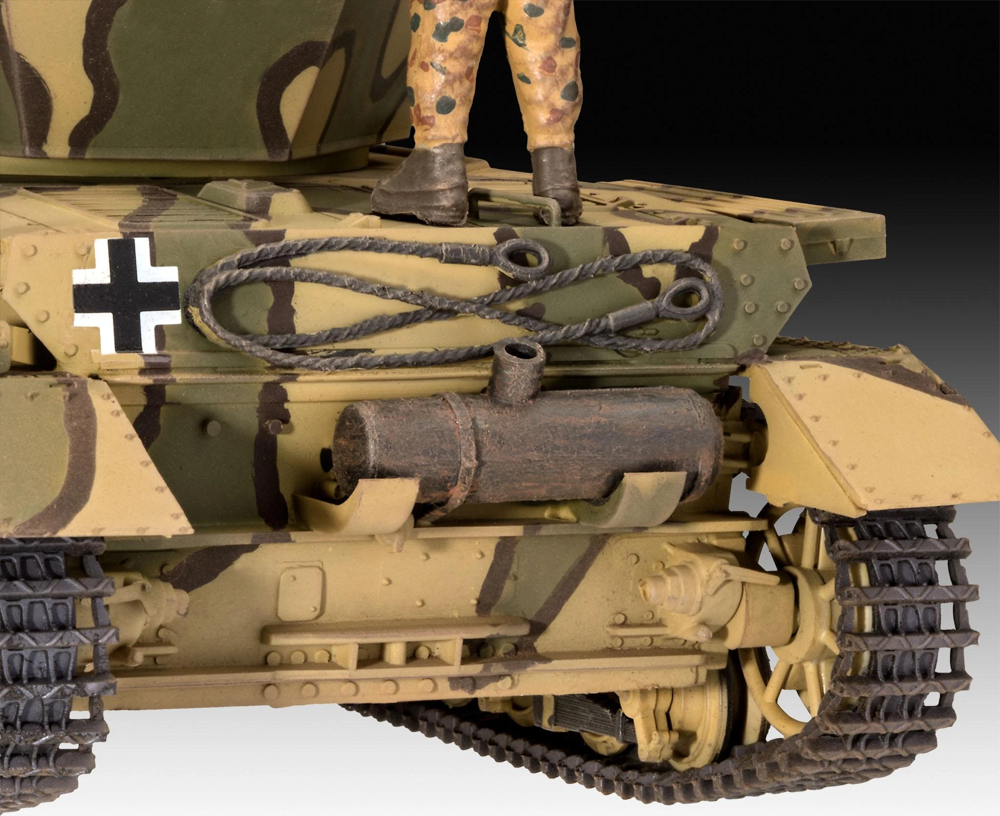 Revell Flakpanzer IV Wirbelwind - PLASTIKINIS modeliavimo rinkinys