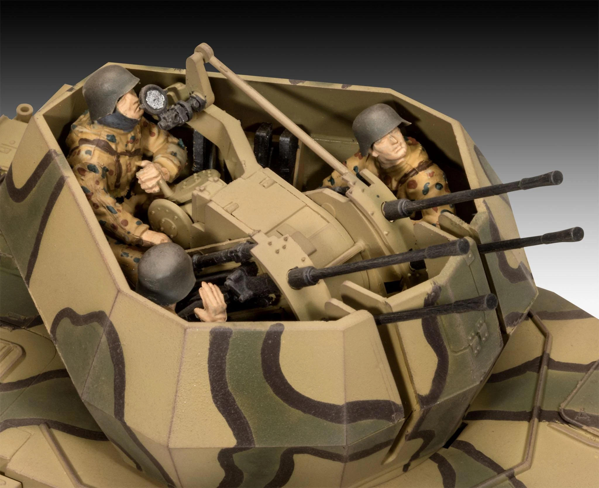Revell Flakpanzer IV Wirbelwind - PLASTIKINIS modeliavimo rinkinys
