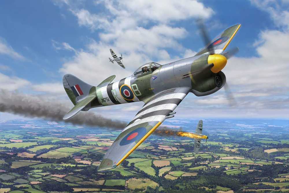 Revell plastikinis modelis Hawker Tempest 1:32