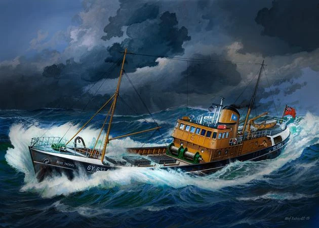 Revell – Šiaurės jūros žvejybos traleris, 1/142, 05204