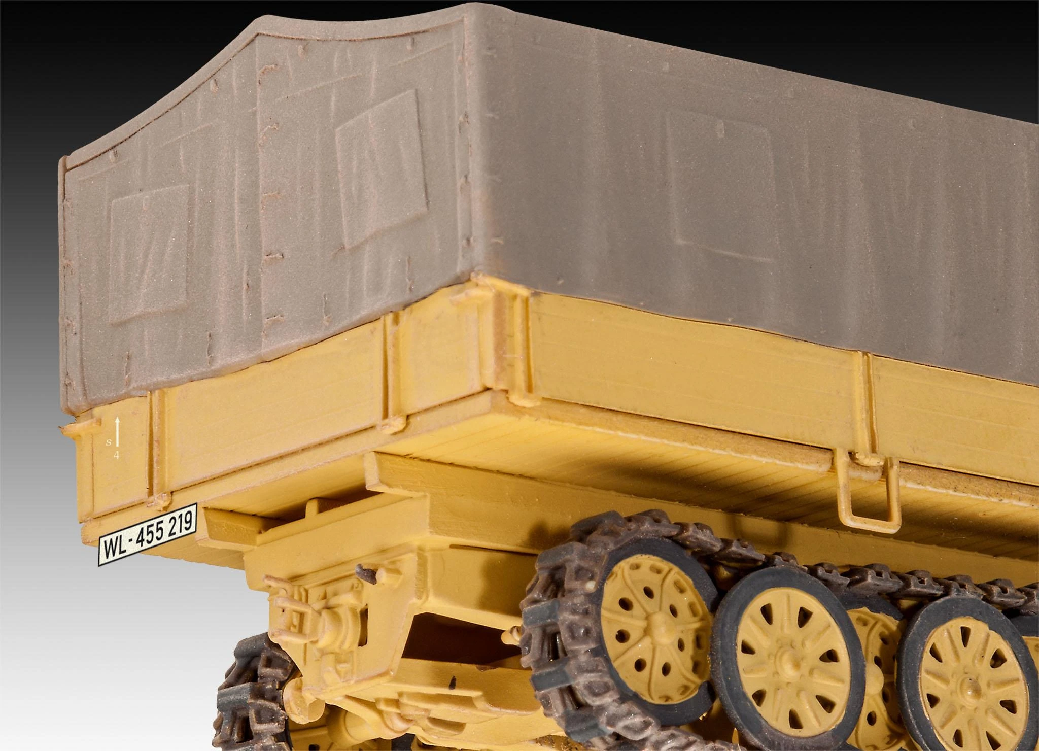 Revell Sd.Kfz. 7 (vėlyva gamyba) Mastelis: 1:72