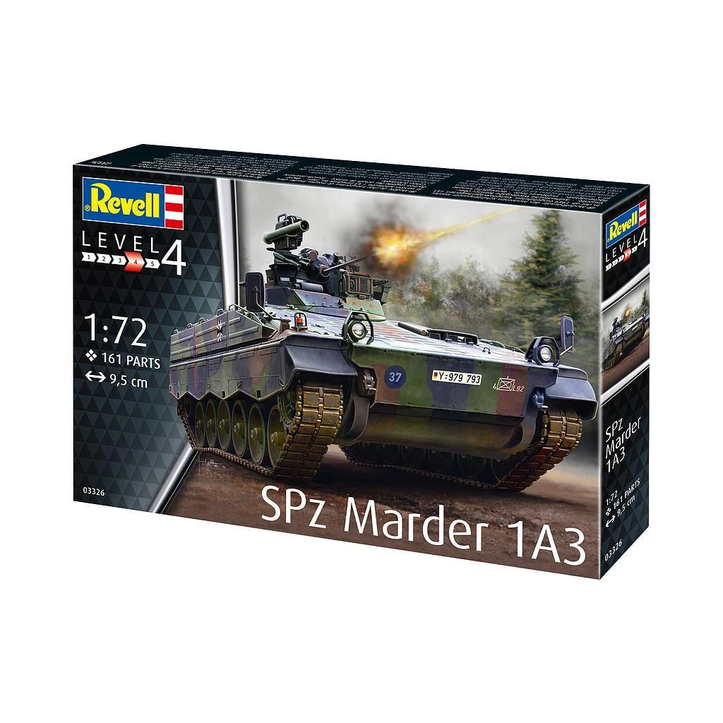 Revell SPz Marder 1A3 1:72 mastelis, plastikinis surenkamas modelis (03326)