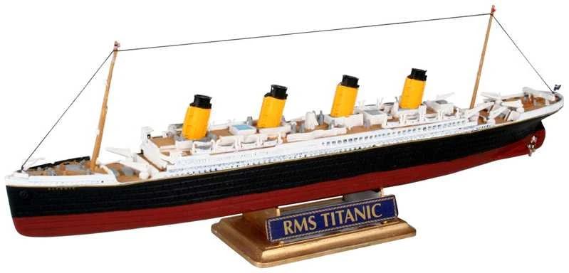 Klijuojamas laivo modelis Revell RMS Titanic 1:1200, 40 d.