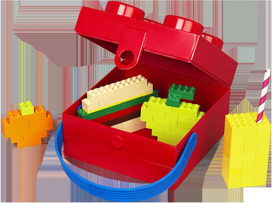 Room Copenhagen LEGO dėžutė su rankena Raudona