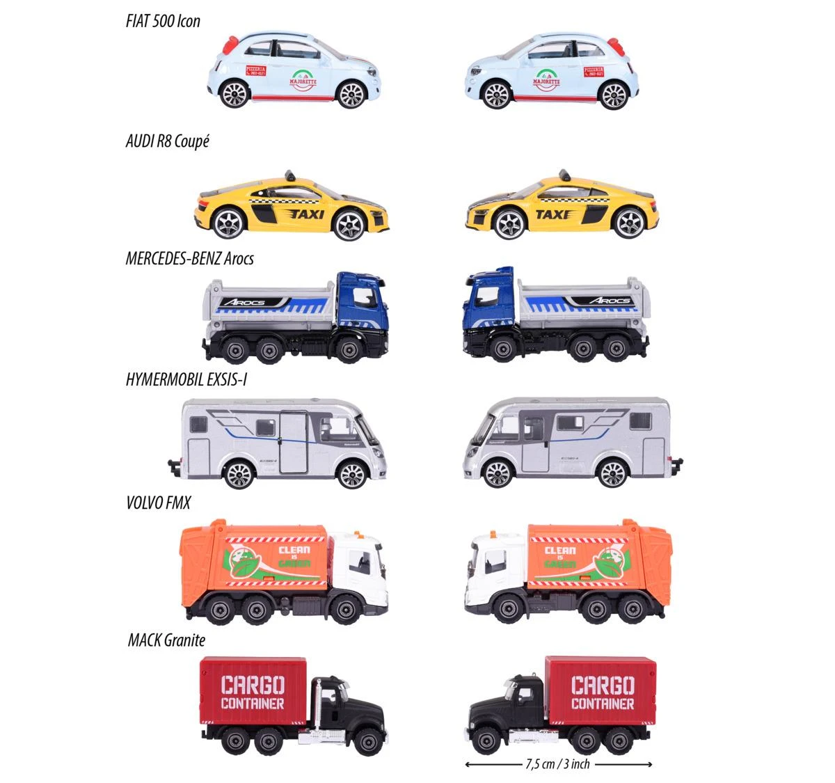 SIMBA MAJORETTE automodeliai Miesto automobiliai 6 assor, 212057500