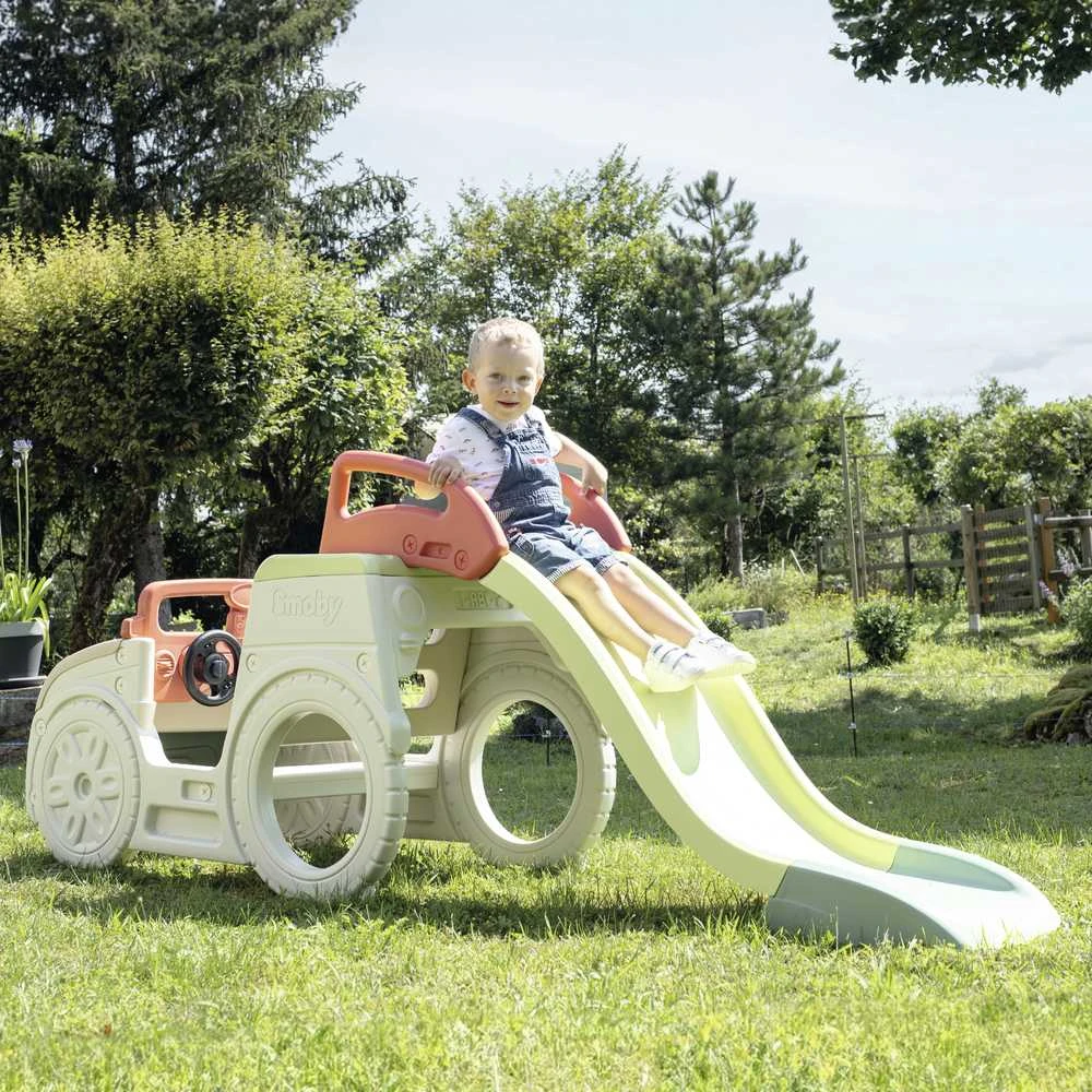 Nuotykių automobilis su čiuožykla Smoby Life