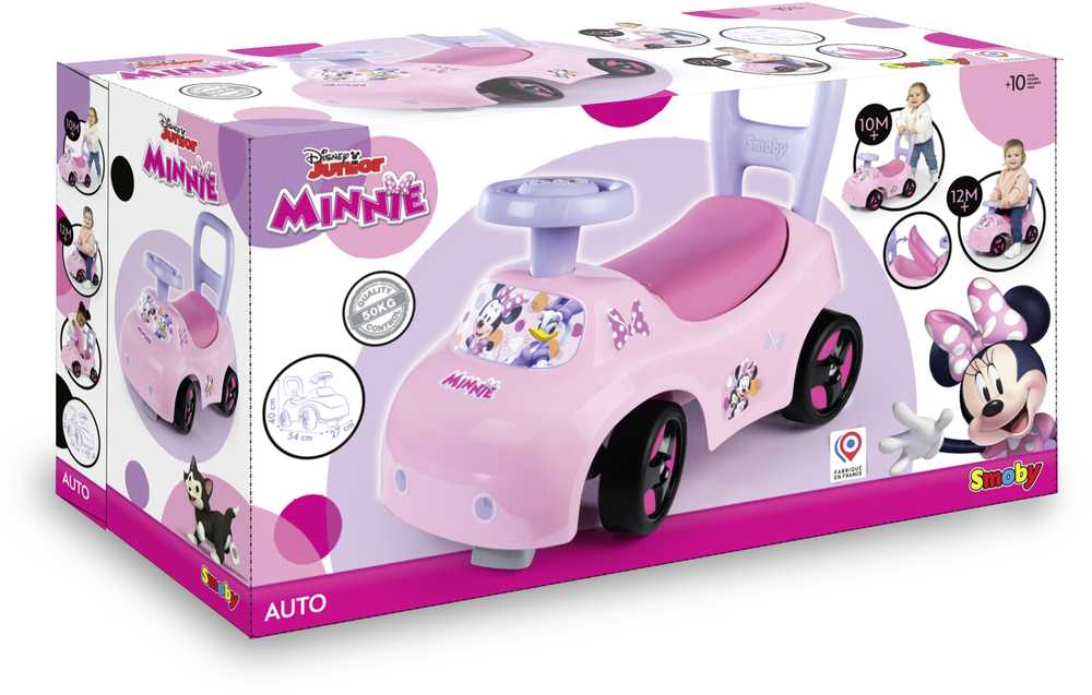 Smoby automatinis važiuojamasis automobilis: Minnie