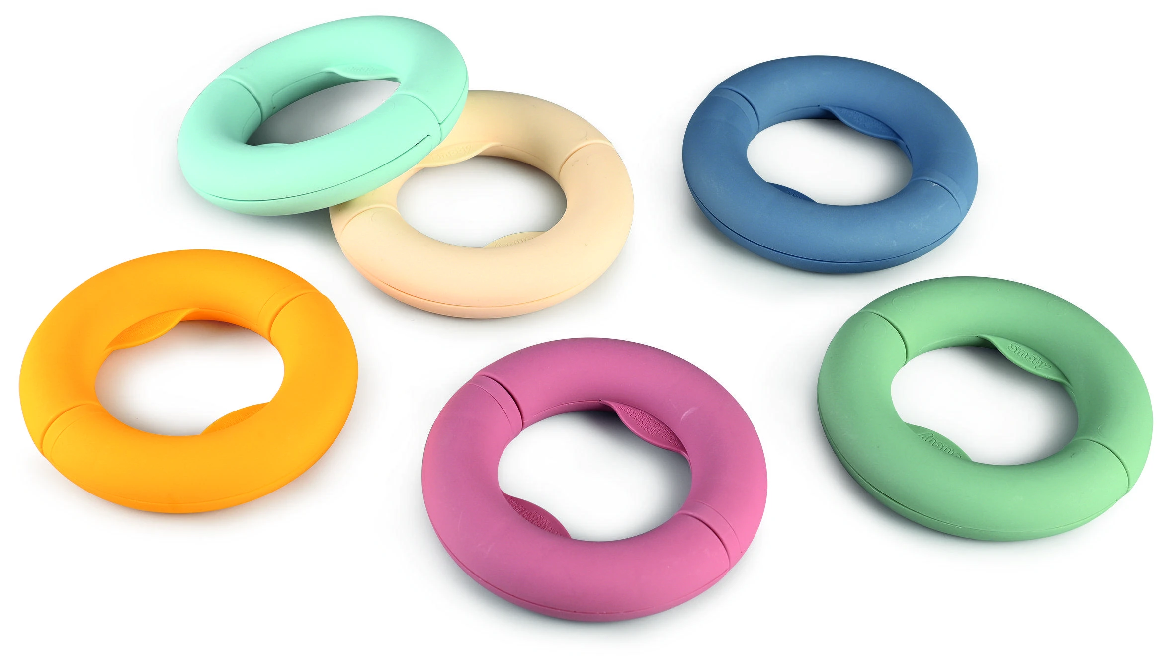 Dėlionė Smoby Little Education Rings Pagrindinė tema vaikams 12 elementų