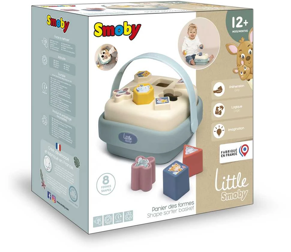 Smoby Sorter Formų rūšiuoklis krepšelyje