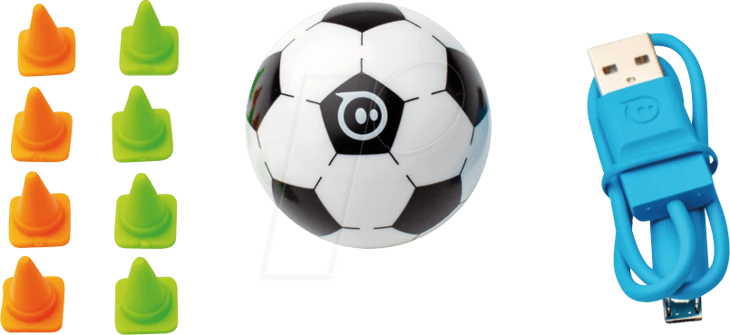 Sphero Mini Soccer | Football App-Enabled Robot M001SRW Baltas/ juodas
