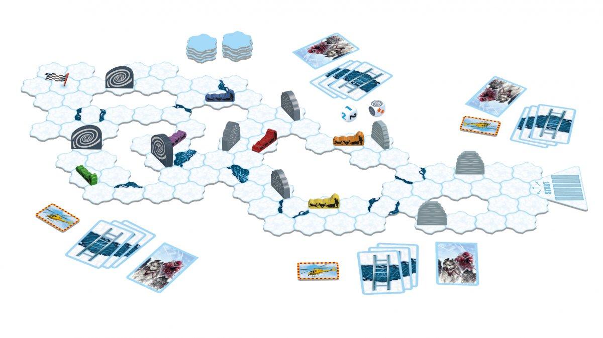 Stalo žaidimas Tactic Arctic Race