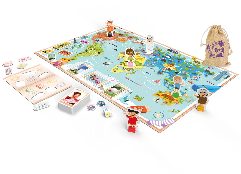 Tactic Board Game: Children of the World