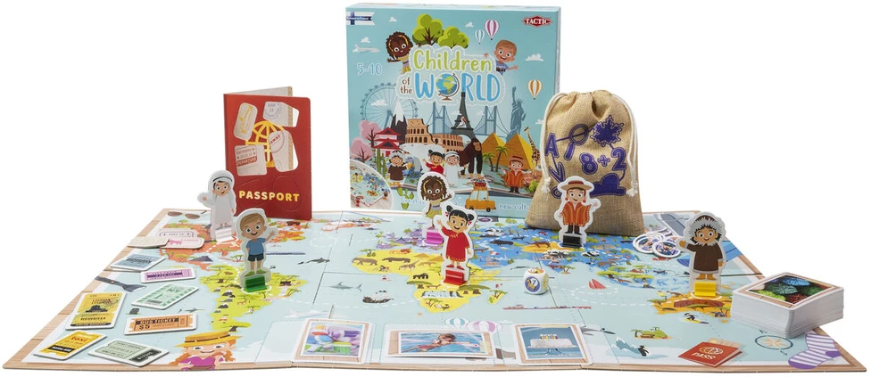 Tactic Board Game: Children of the World