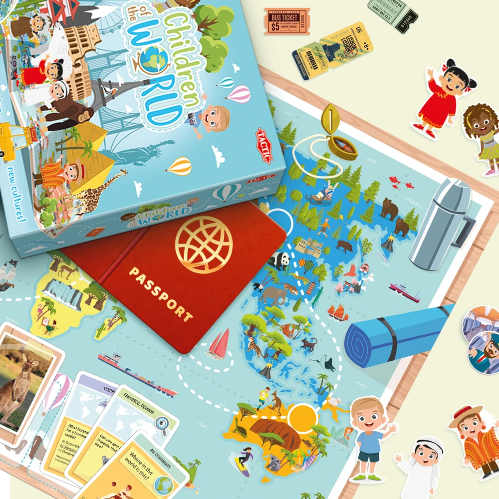 Tactic Board Game: Children of the World