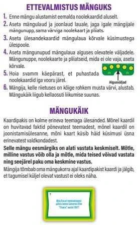 Dėlionė Tactic lauamäng Kuldne keskmine