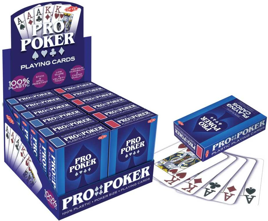 Tactic TACTIC plastikinės kortos. ProPoker plastikinės - 03133