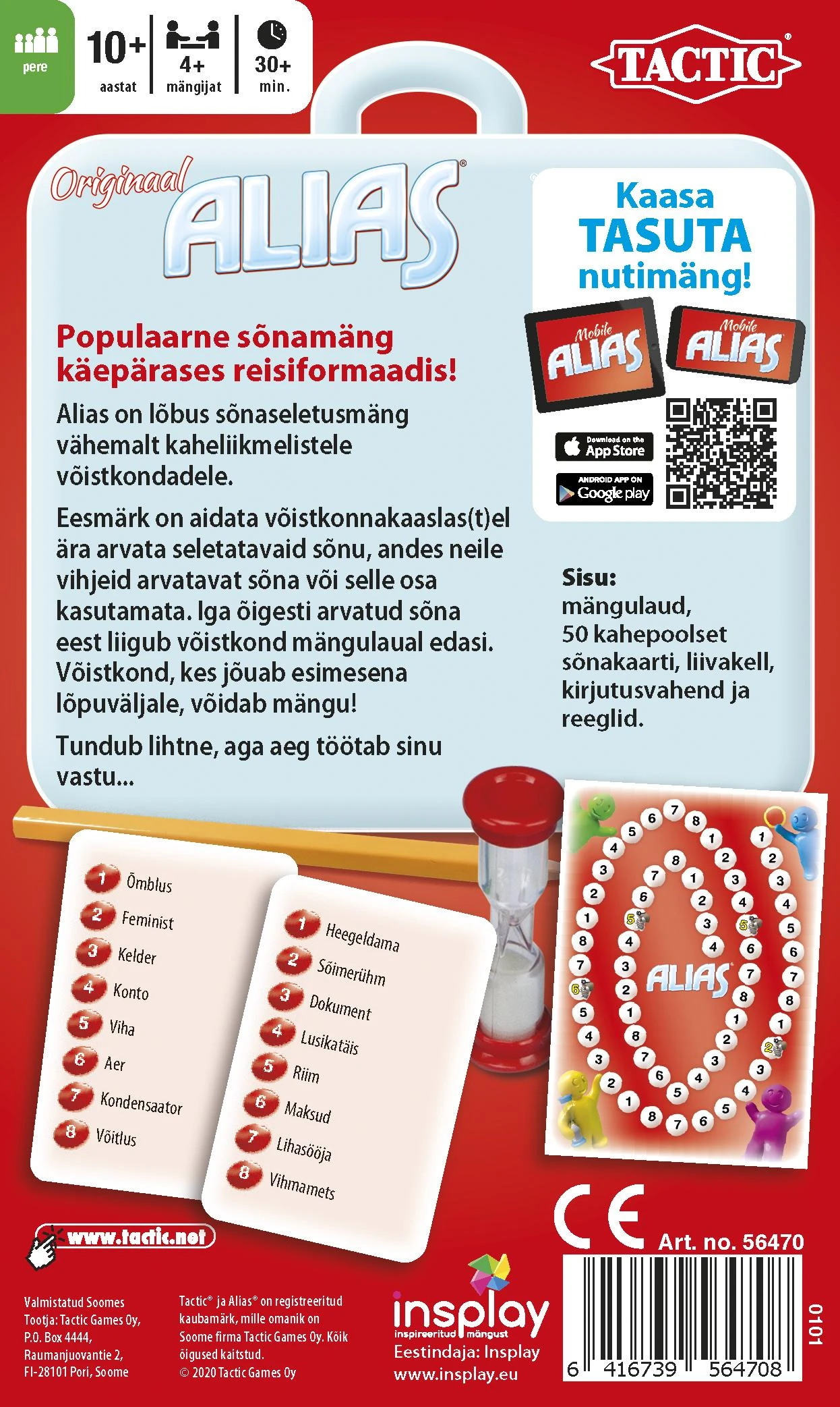 Tactic Taktika Reisimango slapyvardis (EE)