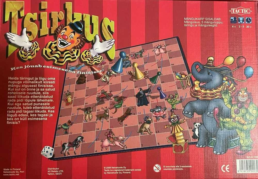 Tactic Taktinis stalo žaidimas Cirkas