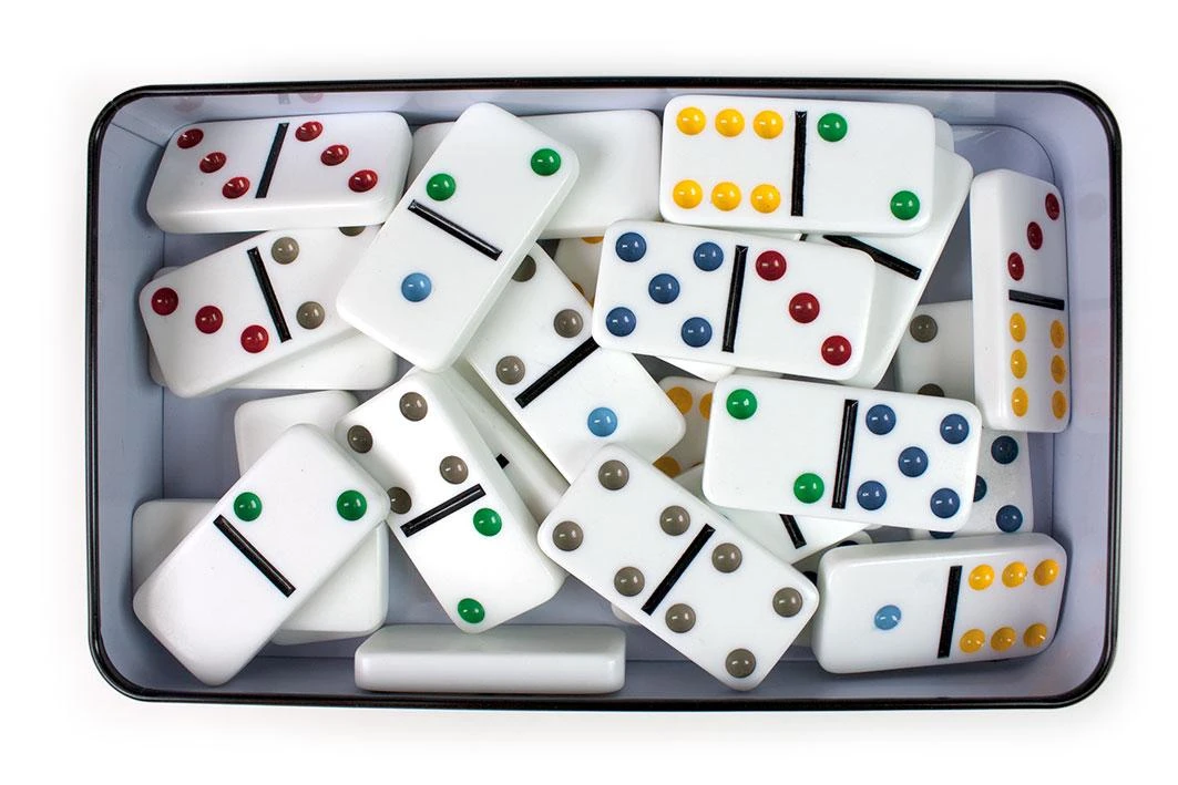 Tactic Stalo žaidimas „Domino Double 6"