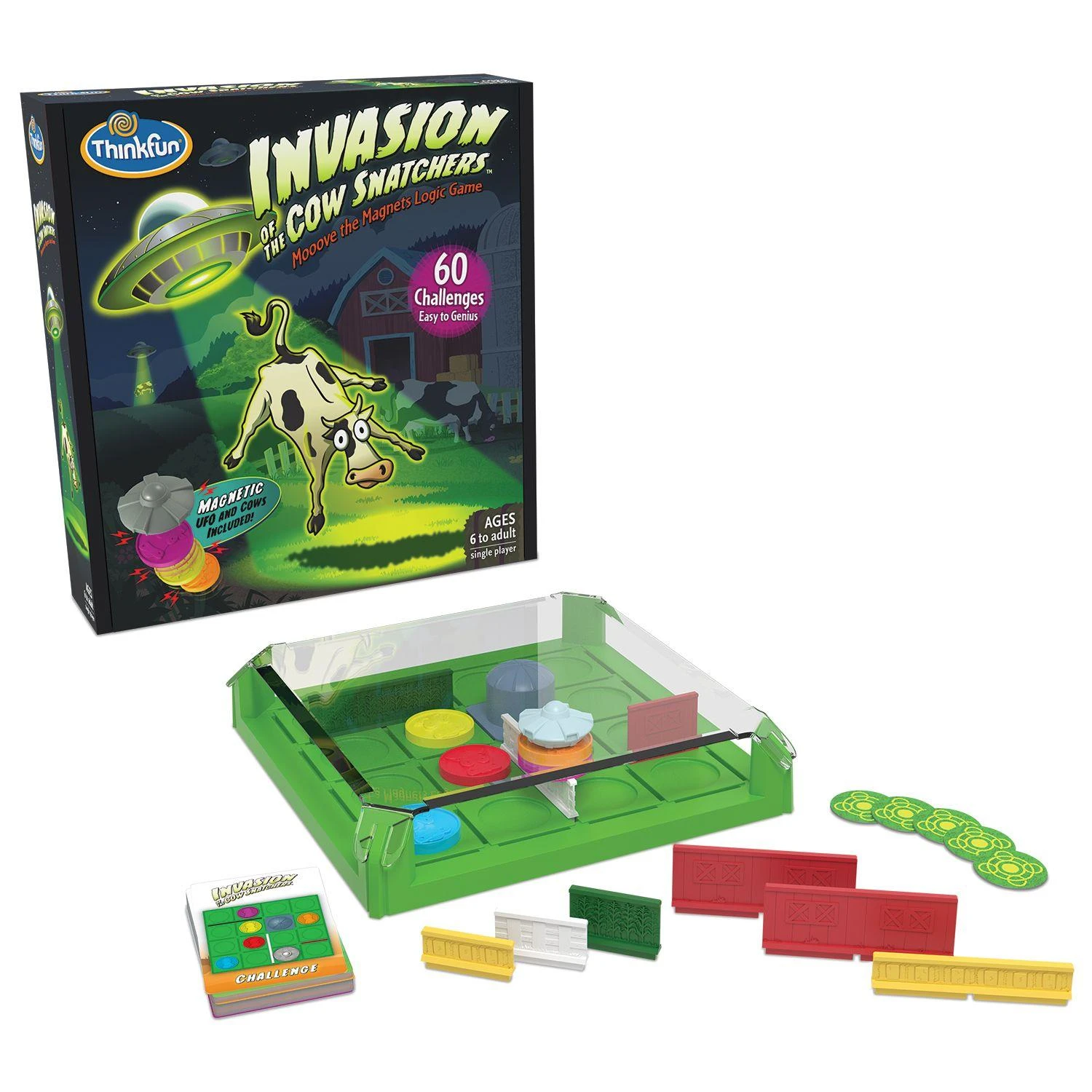 Galvok smagiai „ThinkFun“ karvių plėšikų invazija (LT)