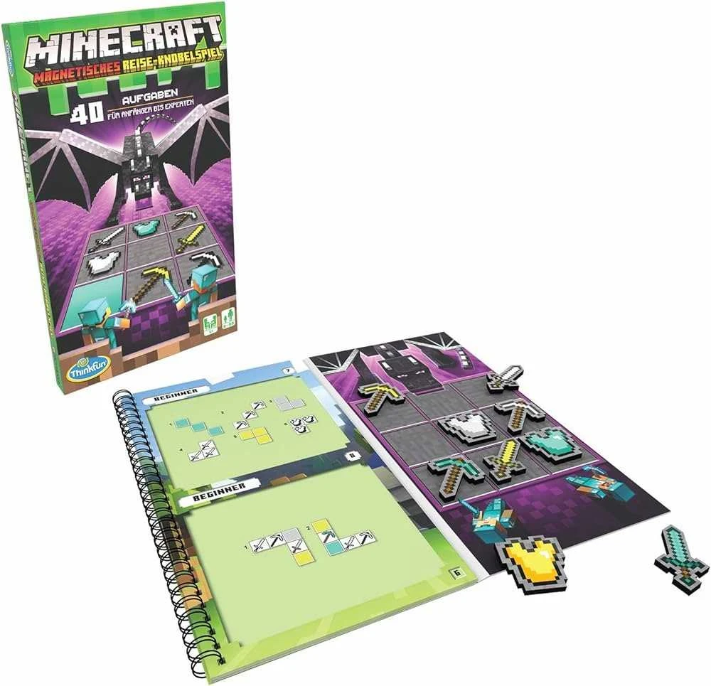 „ThinkFun Minecraft“ magnetinis kelionių galvosūkis