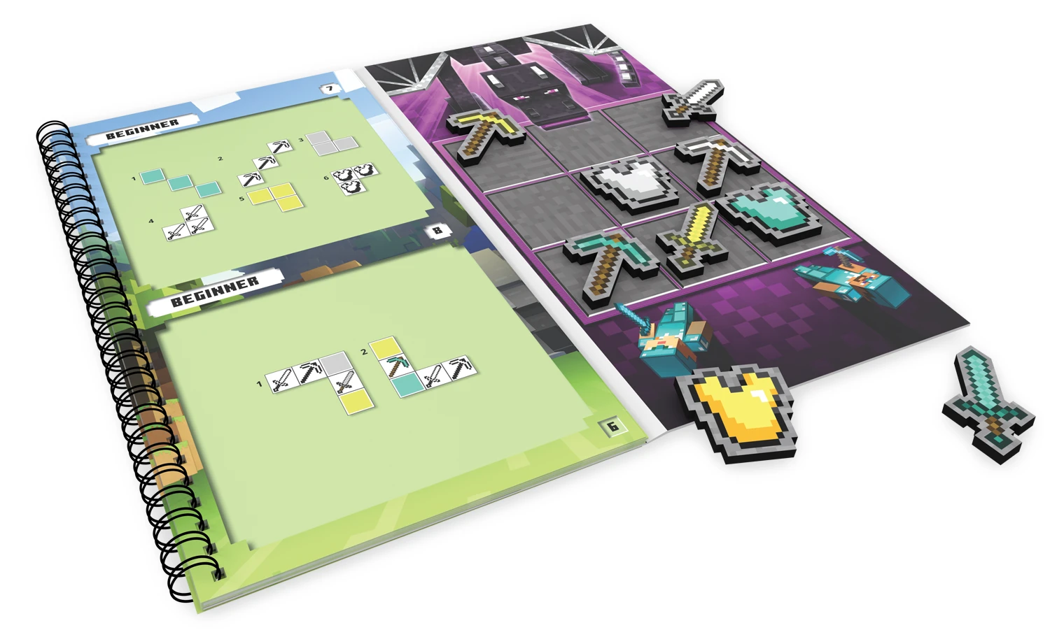 „ThinkFun Minecraft“ magnetinis kelionių galvosūkis