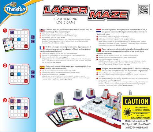 „ThinkFun“ stalo žaidimas lazerinis labirintas