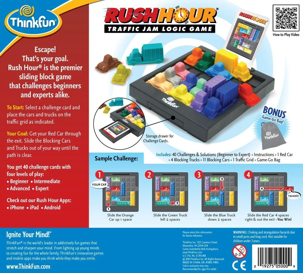 ThinkFun stalo žaidimas piko valanda