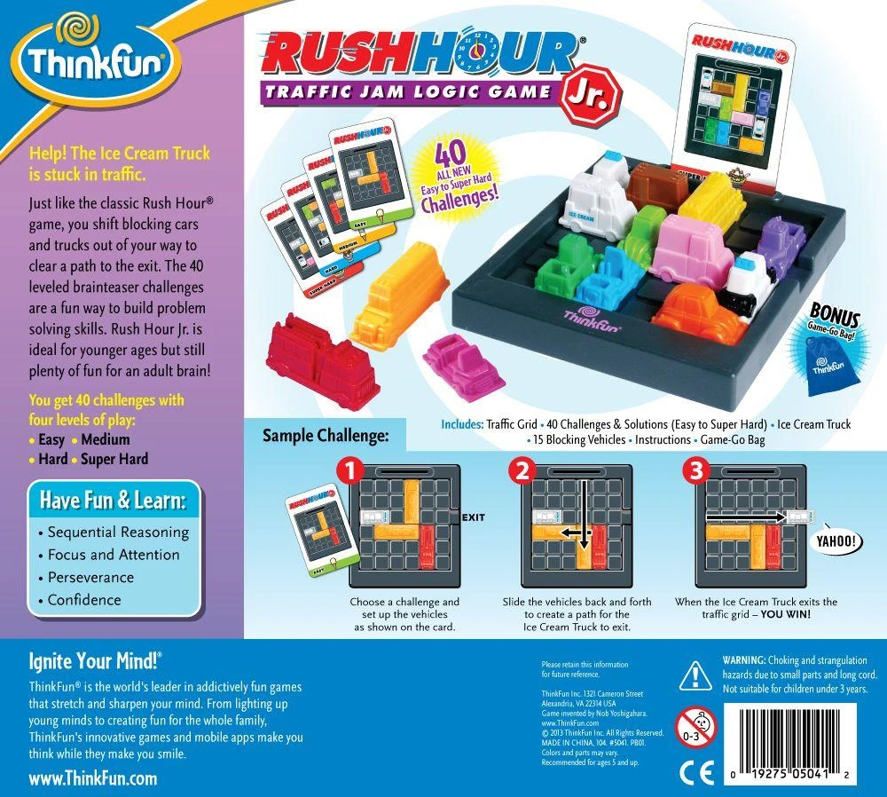 ThinkFun stalo žaidimas Rush Hour Jr.