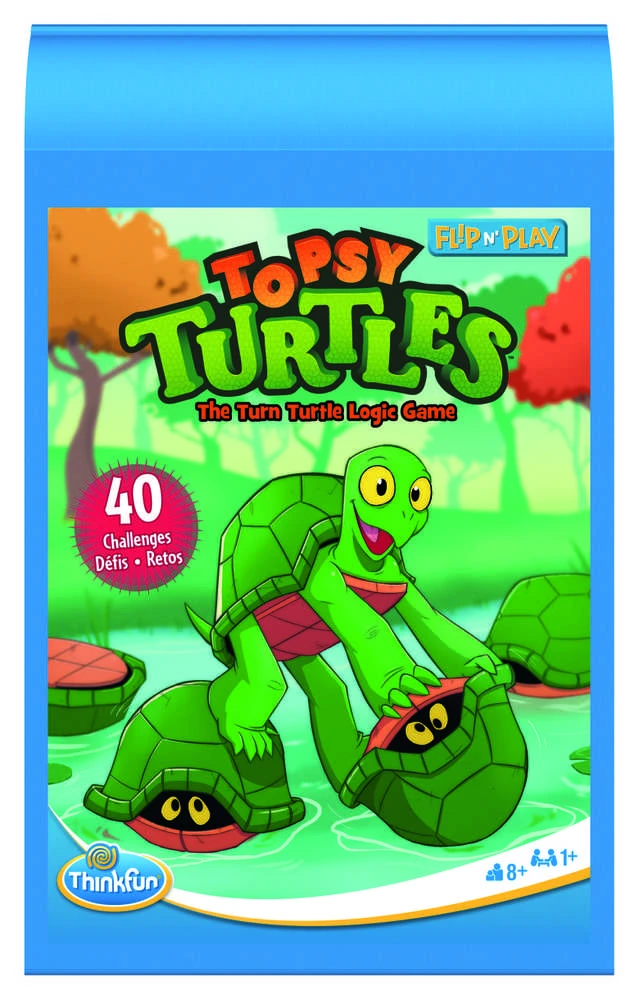 „ThinkFun“ kelionių žaidimas „Topsy Turtles“.