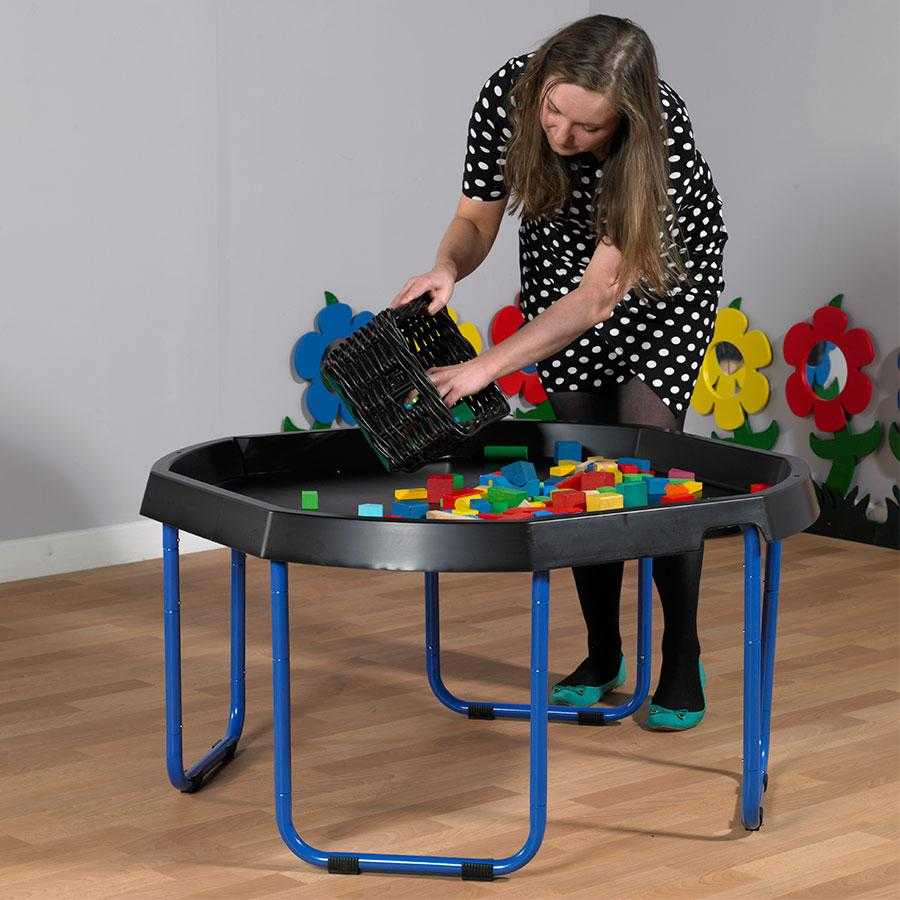 TTS Active World Tuff Tray reguliuojamas stovas – mėlynas