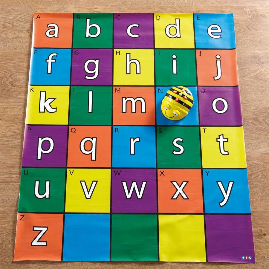 TTS Bee-Bot ir Mėlyna-Bot Alphabet Mat