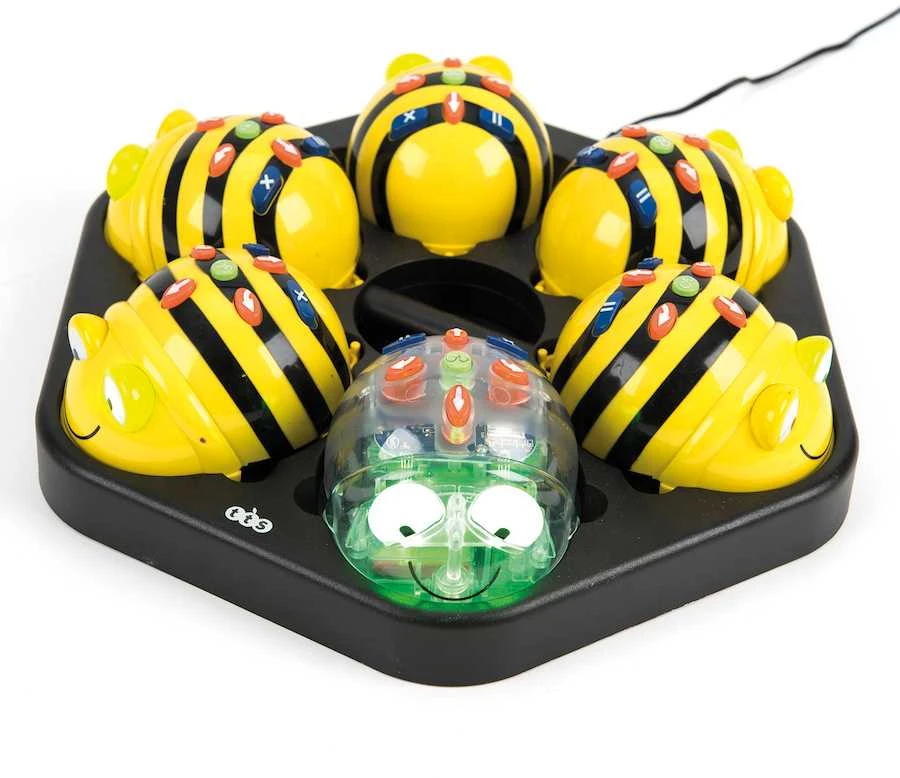 TTS „Bee-Bot“ ir „Mėlyna-Bot“ programuojamų robotų klasės rinkinys
