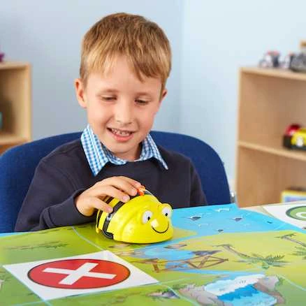 TTS Bee-Bot programuojamas grindų robotas (6 pakuotės)