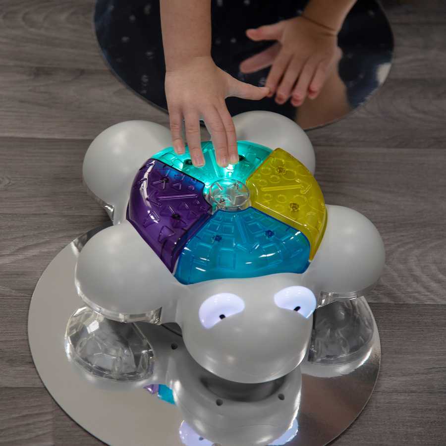 TTS Glow and Go Bot priedai Veidrodinės dėmės